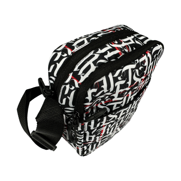 Универсальная сумка через плечо BagWay на три отделения, застежка на молнии, принт 11 Универсальная сумка через плечо BagWay на три отделения, застежка на молнии, принт 11