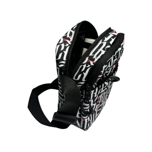 Универсальная сумка через плечо BagWay на три отделения, застежка на молнии, принт 11 Универсальная сумка через плечо BagWay на три отделения, застежка на молнии, принт 11