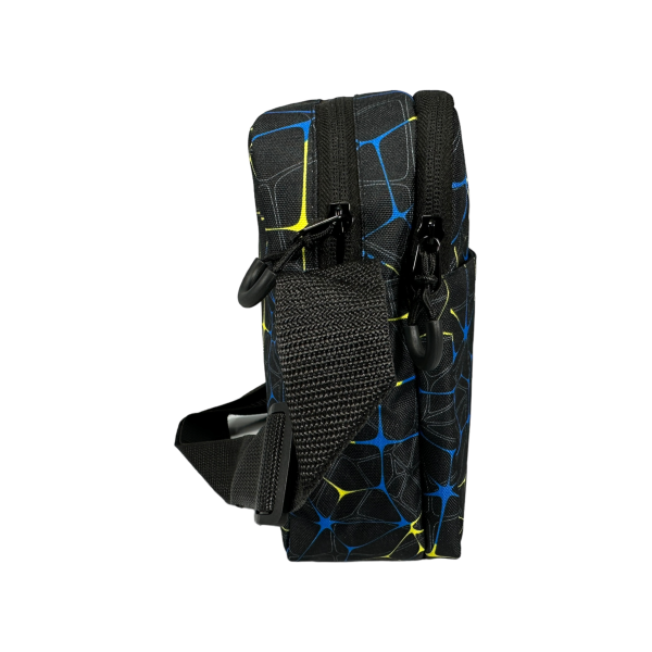 Спортивная сумка через плечо BagWay на три отделения, принт 15