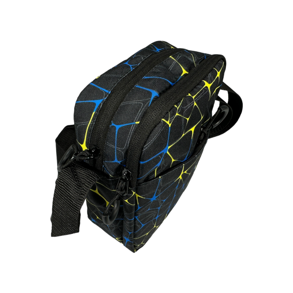 Спортивная сумка через плечо BagWay на три отделения, принт 15