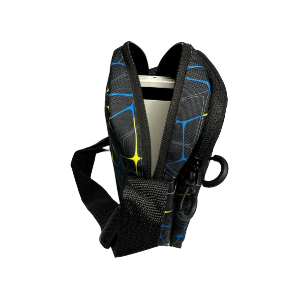 Спортивная сумка через плечо BagWay на три отделения, принт 15