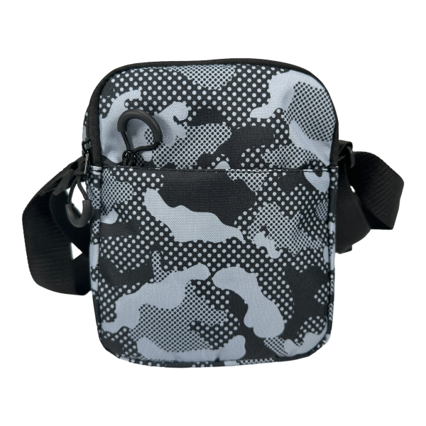 Сумка через плечо BagWay на три отделения, текстиль, функциональная, принт 17