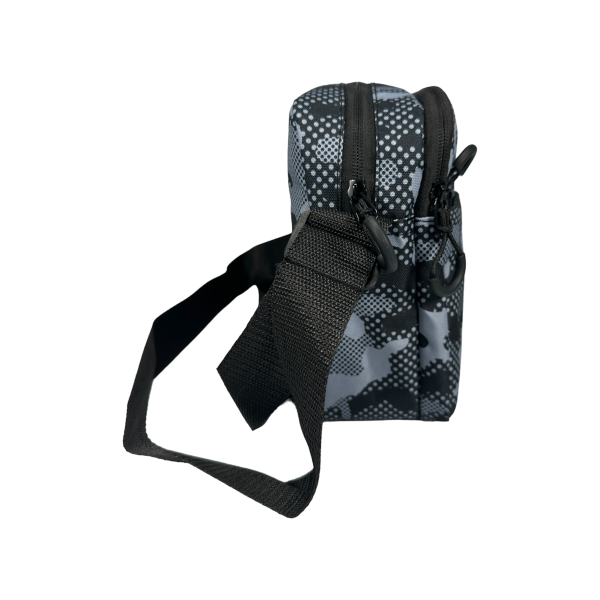 Сумка через плечо BagWay на три отделения, текстиль, функциональная, принт 17 Сумка через плечо BagWay на три отделения, текстиль, функциональная, принт 17