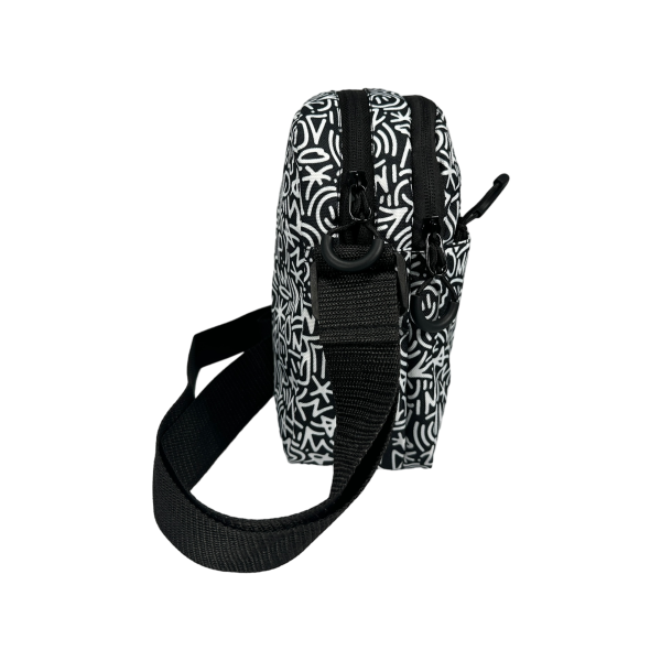 Сумка через плечо BagWay на три отделения, текстиль, принт 21 Сумка через плечо BagWay на три отделения, текстиль, принт 21