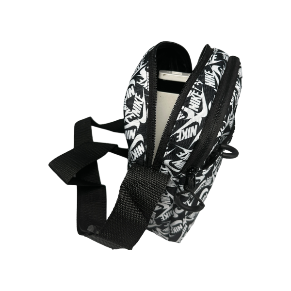 Спортивная сумка через плечо BagWay на три отделения, принт 3