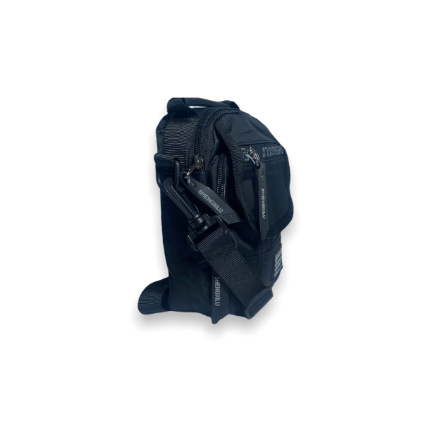 Сумка мужская через плечо 191131 одно отделение фронтальный карман размеры 18*13*6 см черная Сумка мужская через плечо 191131 одно отделение фронтальный карман размеры 18*13*6 см черная