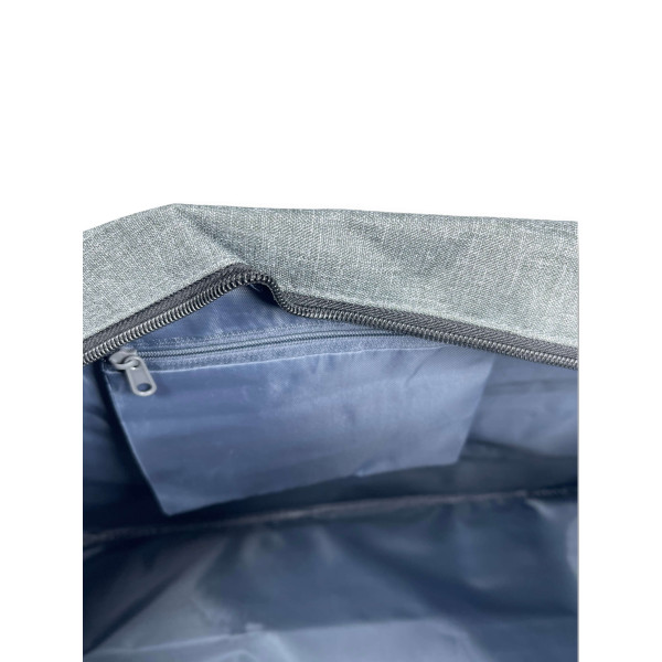 Дорожная сумка 30 л, серая