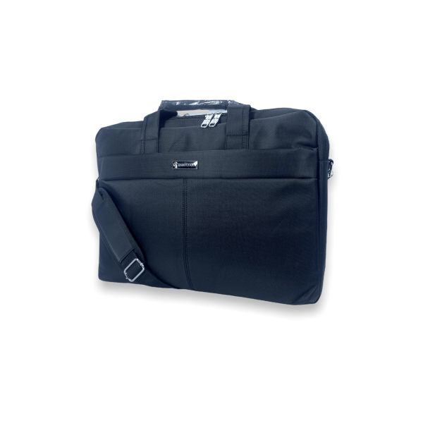 Мужская сумка для ноутбука 2020-А, 2 отделения, фронтальный карман, ремень 135 см, размер: 40*30*10 см черная