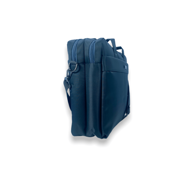 Мужская сумка для ноутбука 2020-А, 2отделения, фронтальный карман, ремень 135 см, размер: 40*30*10 см серая