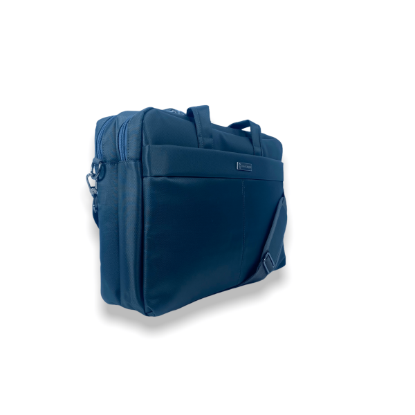 Мужская сумка для ноутбука 2020-А, 2отделения, фронтальный карман, ремень 135 см, размер: 40*30*10 см серая