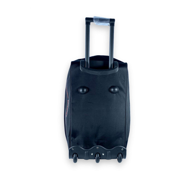 Дорожная сумка на колесах, с расширением, 1 отдел, 93 л, черная Дорожная сумка на колесах, с расширением, 1 отдел, 93 л, черная