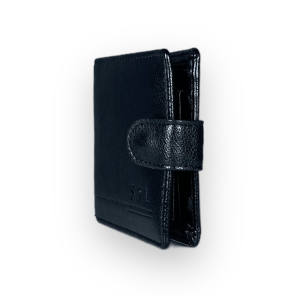 Кошелек мужской, кожзам, черный Кошелек мужской, кожзам, черный