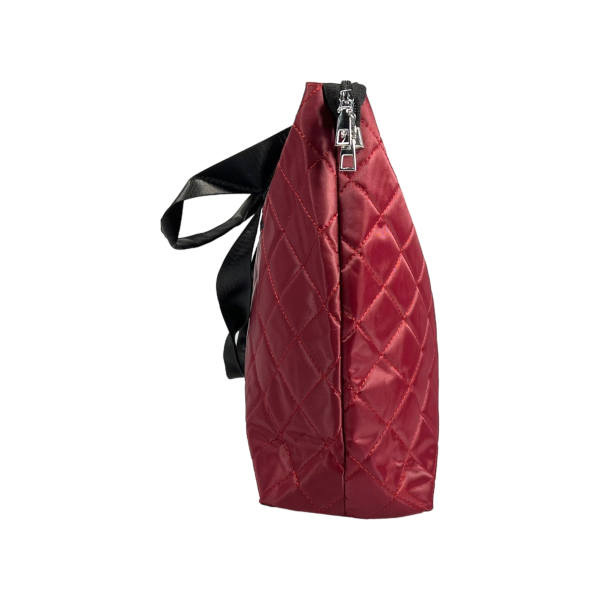 Містка та зручна сумка-шопер на одне відділення, колір червоний Містка та зручна сумка-шопер на одне відділення, колір червоний