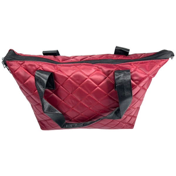 Містка та зручна сумка-шопер на одне відділення, колір червоний Містка та зручна сумка-шопер на одне відділення, колір червоний