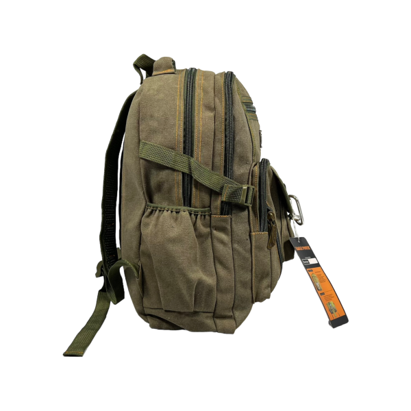 Міський рюкзак, брезентовий, колір хакі, 25 л Міський рюкзак, брезентовий, колір хакі, 25 л
