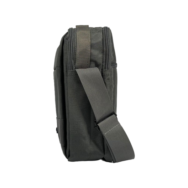 Сумка через плече на чотири відділення, 5 л, сіра Сумка через плече на чотири відділення, 5 л, сіра