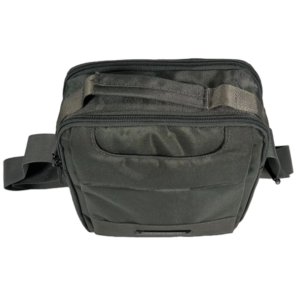 Сумка через плече на чотири відділення, 5 л, сіра Сумка через плече на чотири відділення, 5 л, сіра