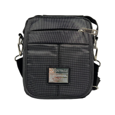 Компактная и удобная сумка через плечо на 4 отделения, черный цвет