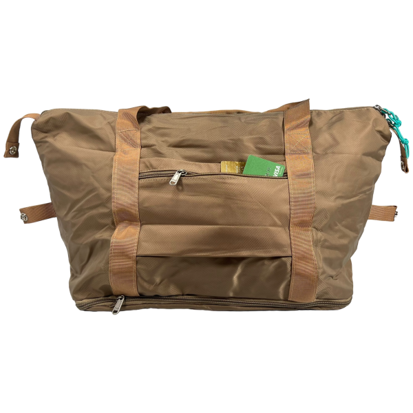 Дорожная сумка трансформер, 62 л, бежевая Дорожная сумка трансформер, 62 л, бежевая