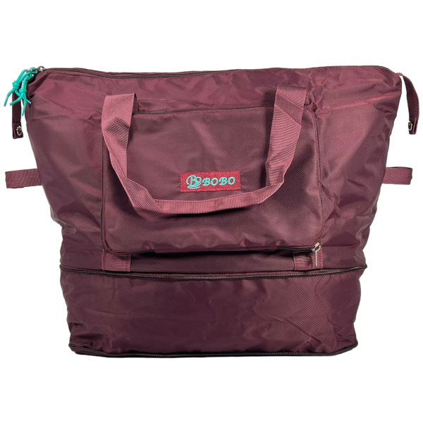 Дорожная сумка трансформер, 62 л, цвет бордовый Дорожная сумка трансформер, 62 л, цвет бордовый