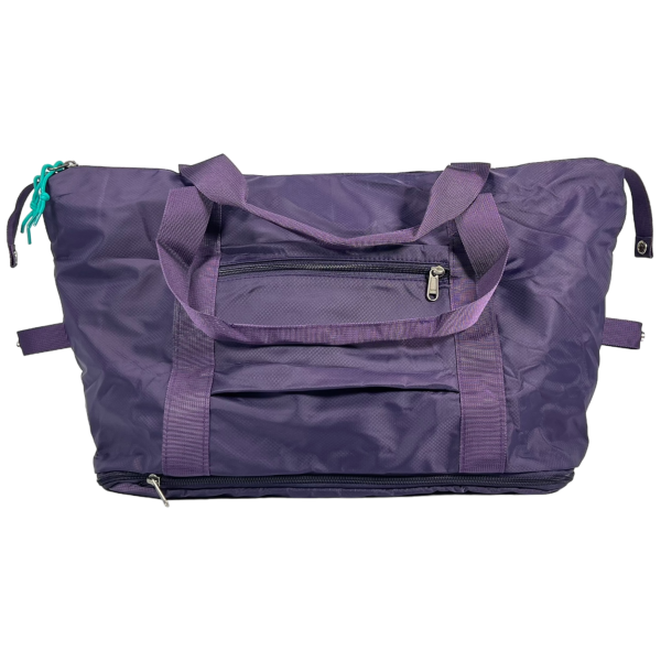 Дорожная сумка трансформер, 62 л, фиолетовая