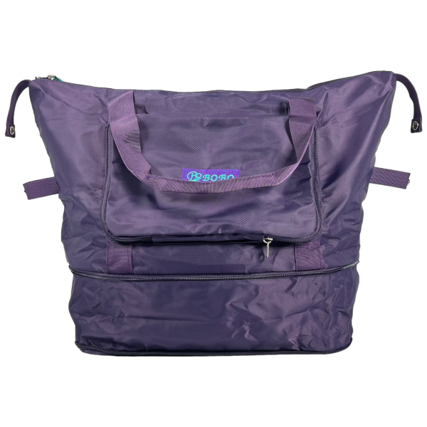 Дорожная сумка трансформер, 62 л, фиолетовая