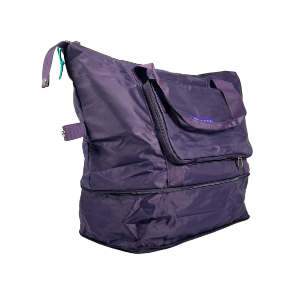 Дорожная сумка трансформер, 62 л, фиолетовая