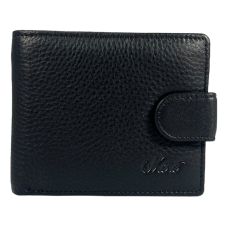 Мужской кошелек из натуральной кожи и 3 отделами для купюр
