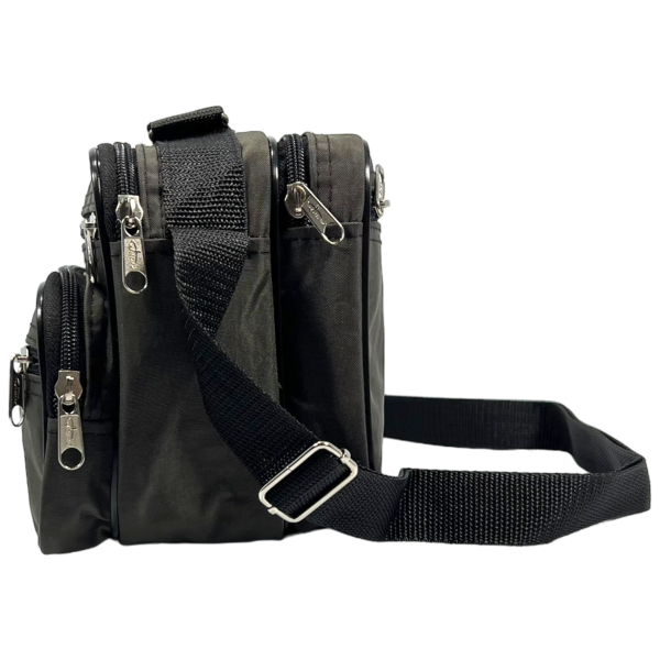 Сумка через плече, 5 л, на чотири відділення, практична, хакі