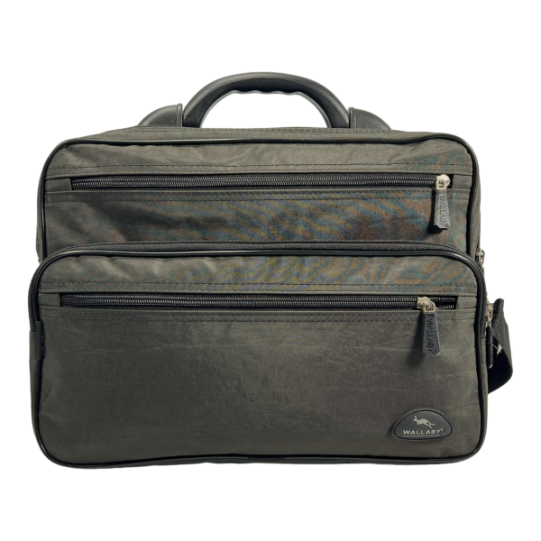 Сумка через плечо из текстиля на пять отделений, производитель Украина, цвет хаки