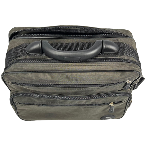 Сумка через плече з текстилю на п'ять відділень, виробник Україна, колір хакі Сумка через плече з текстилю на п'ять відділень, виробник Україна, колір хакі