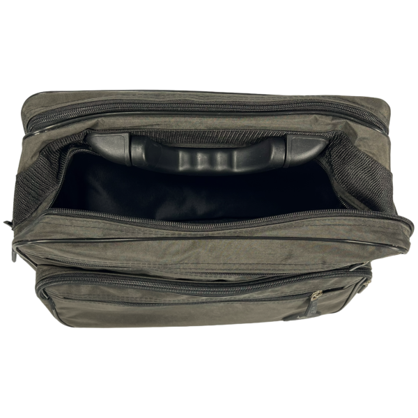 Сумка через плече з текстилю на п'ять відділень, виробник Україна, колір хакі Сумка через плече з текстилю на п'ять відділень, виробник Україна, колір хакі