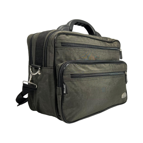 Практичная сумка через плечо, производитель Украина, 5 отделений, хаки