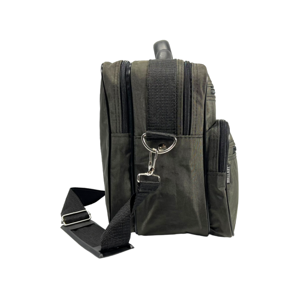 Практичная сумка через плечо, производитель Украина, 5 отделений, хаки