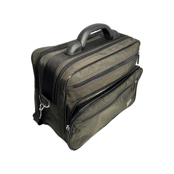 Практичная сумка через плечо, производитель Украина, 5 отделений, хаки