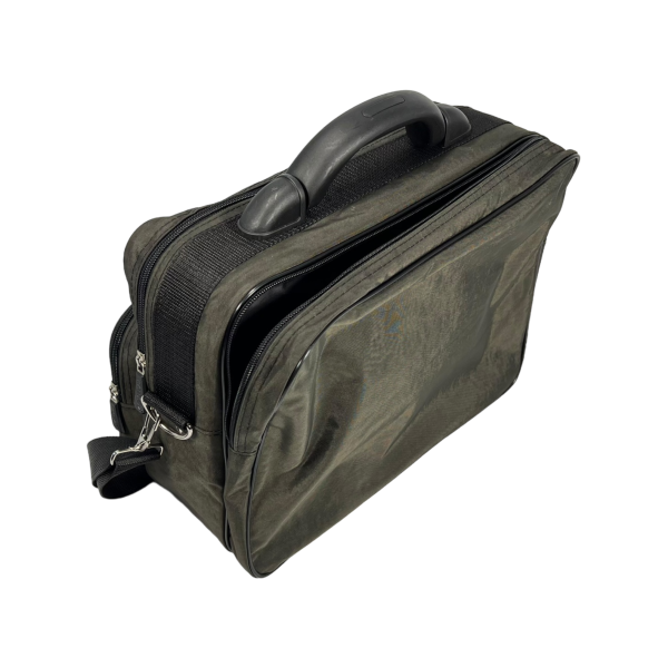 Практичная сумка через плечо, производитель Украина, 5 отделений, хаки