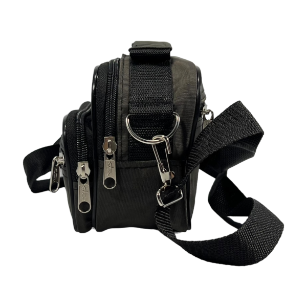 Стильная и практичная сумка через плечо на три отделения, хаки Стильная и практичная сумка через плечо на три отделения, хаки