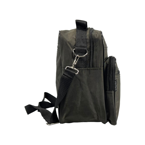 Сумка через плечо на четыре отделения, застежка на молнии, цвет хаки Сумка через плечо на четыре отделения, застежка на молнии, цвет хаки