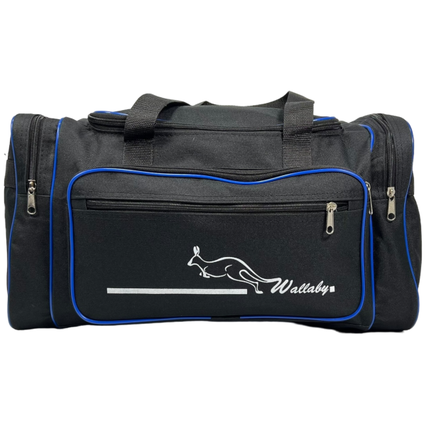 Дорожная сумка Wallaby на три отделения 2686 черная