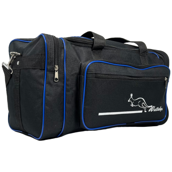 Дорожная сумка Wallaby на три отделения 2686 черная Дорожная сумка Wallaby на три отделения 2686 черная