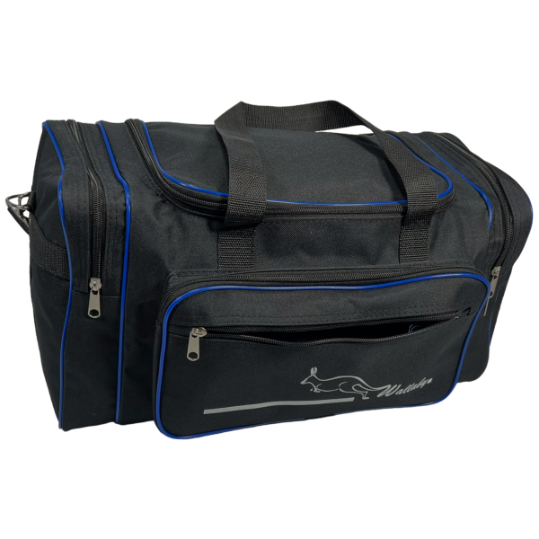 Дорожная сумка Wallaby на три отделения 2686 черная Дорожная сумка Wallaby на три отделения 2686 черная