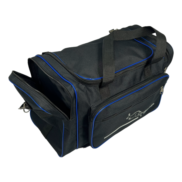 Дорожная сумка Wallaby на три отделения 2686 черная Дорожная сумка Wallaby на три отделения 2686 черная