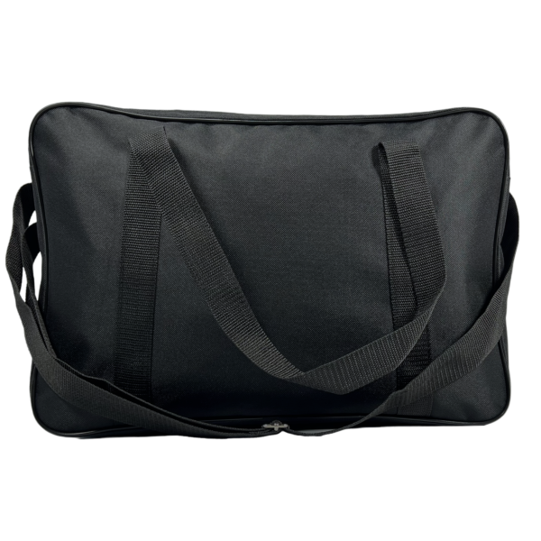 Вместительная сумка через плечо на четыре отделения, функциональная, черная Вместительная сумка через плечо на четыре отделения, функциональная, черная