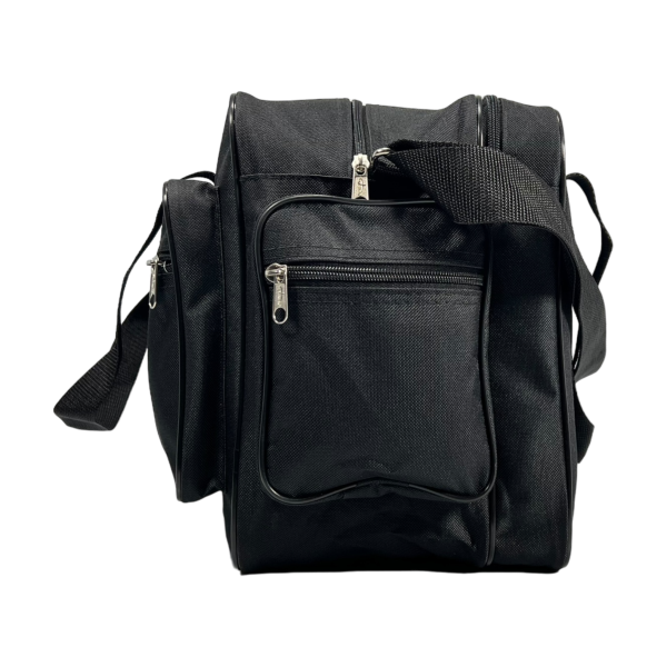 Вместительность и функциональная сумка через плечо на четыре отделения, 22 л, черная Вместительность и функциональная сумка через плечо на четыре отделения, 22 л, черная