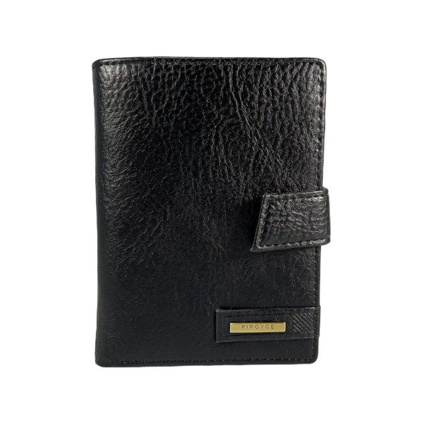 Мужской кошелек с 3 отделами для купюр и монетнецей