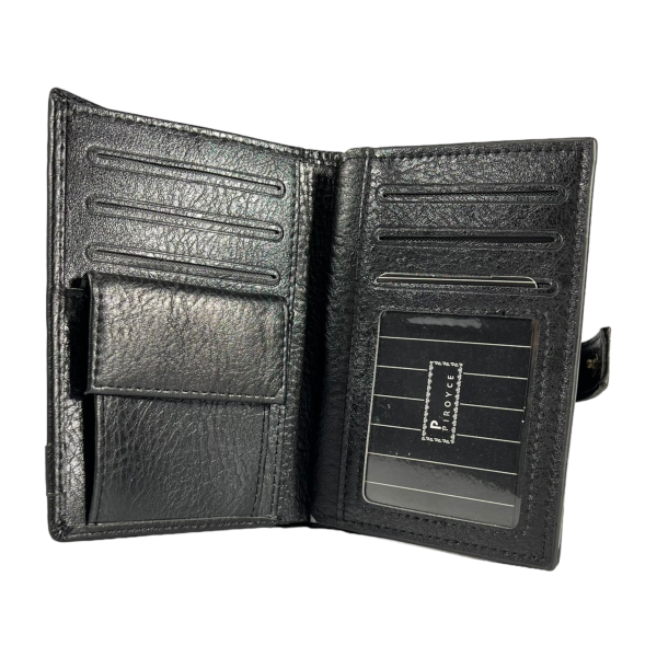 Мужской кошелек с 3 отделами для купюр и монетнецей