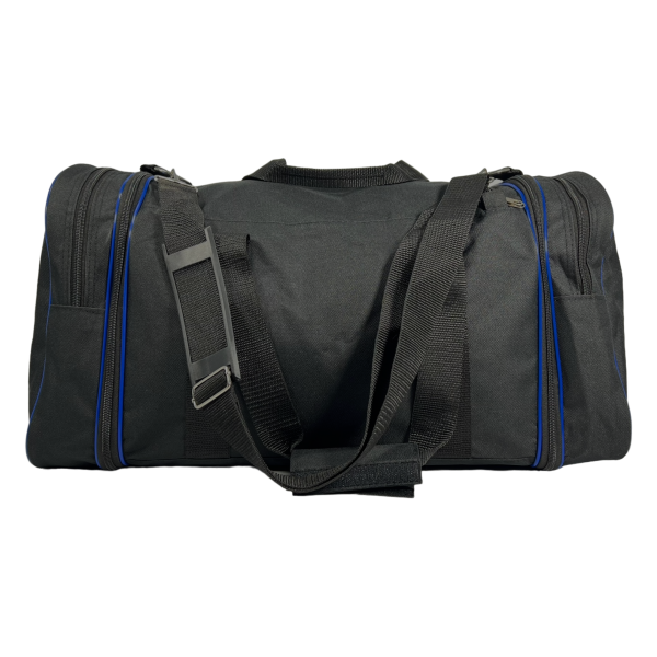 Дорожная сумка Wallaby на 2 виделка 365-1 черная с синим Дорожная сумка Wallaby на 2 виделка 365-1 черная с синим