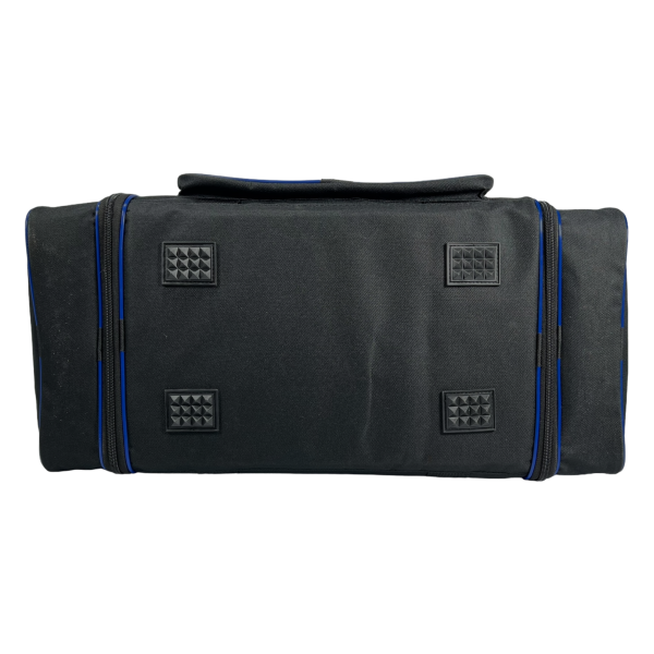 Дорожная сумка Wallaby на 2 виделка 365-1 черная с синим Дорожная сумка Wallaby на 2 виделка 365-1 черная с синим
