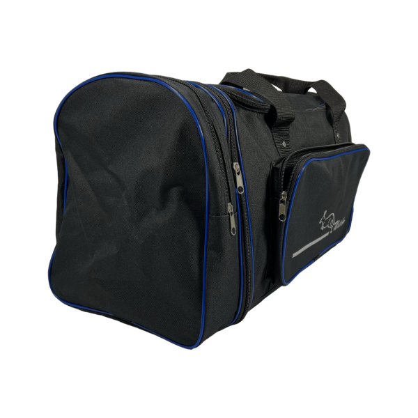 Дорожная сумка Wallaby на 2 виделка 365-1 черная с синим Дорожная сумка Wallaby на 2 виделка 365-1 черная с синим