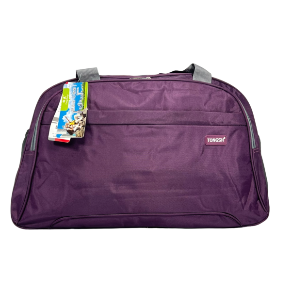 Дорожная сумка на три выделения, 63 л, фиолетовая